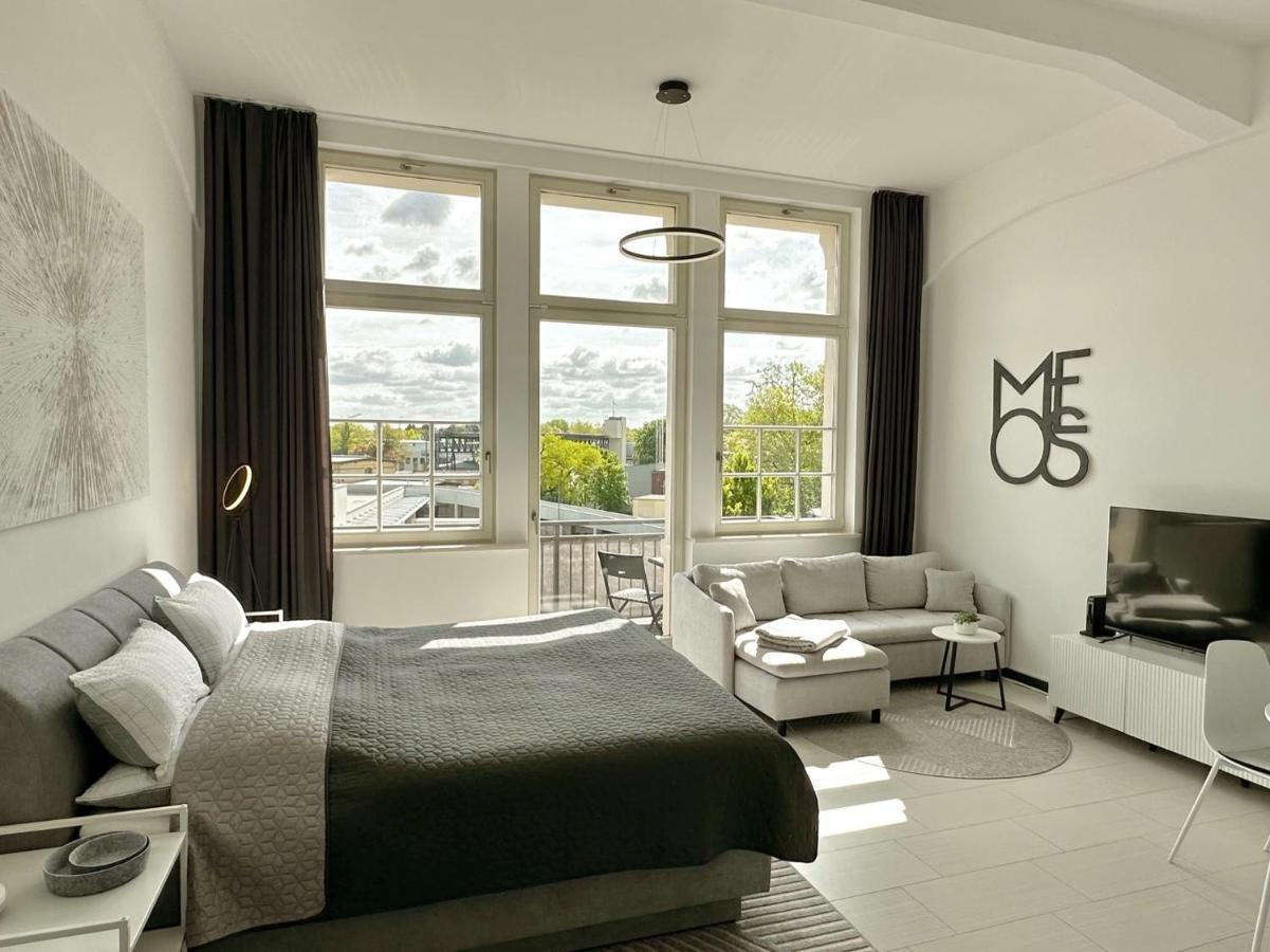 Meos 1 -Zentrum-Balkon-Parkplatz-Gym-Uniklinik Leipzig Exteriör bild